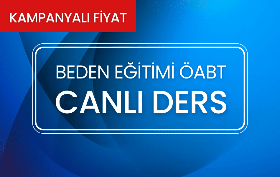 2026 Beden Eğitimi ÖABT Canlı Ders